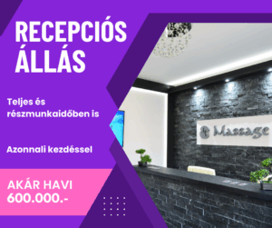 Recepciós Állás